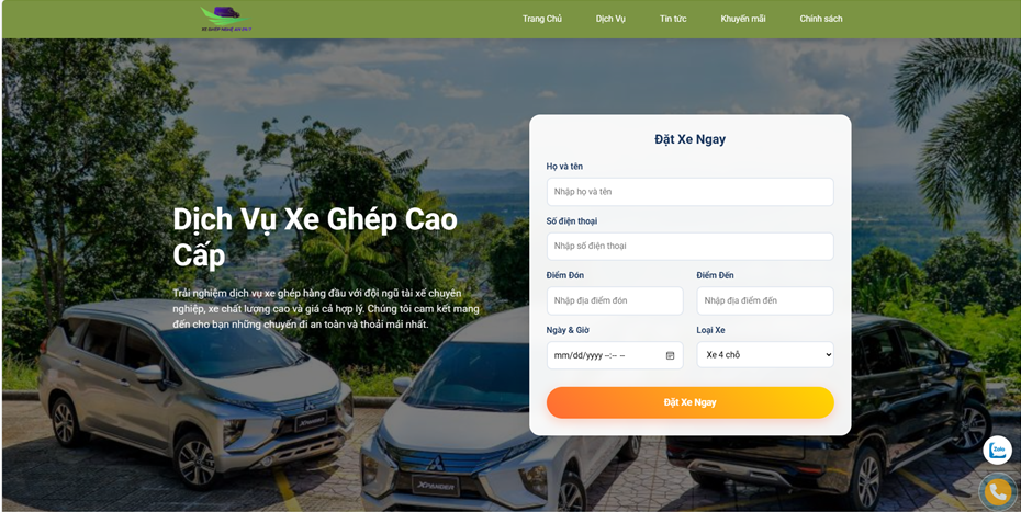 xe ghép nghệ an 24/7