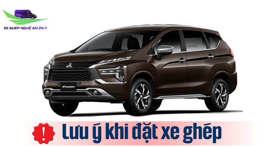 lưu ý khi đặt xe ghép